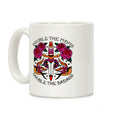 Double The Moms Double The Badass Coffee Mug