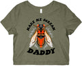 Make Me Scream Daddy Cicada  Graphic Baby Tee