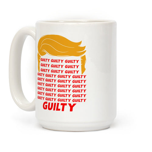 34 Times Guilty Trump Coffee Mug