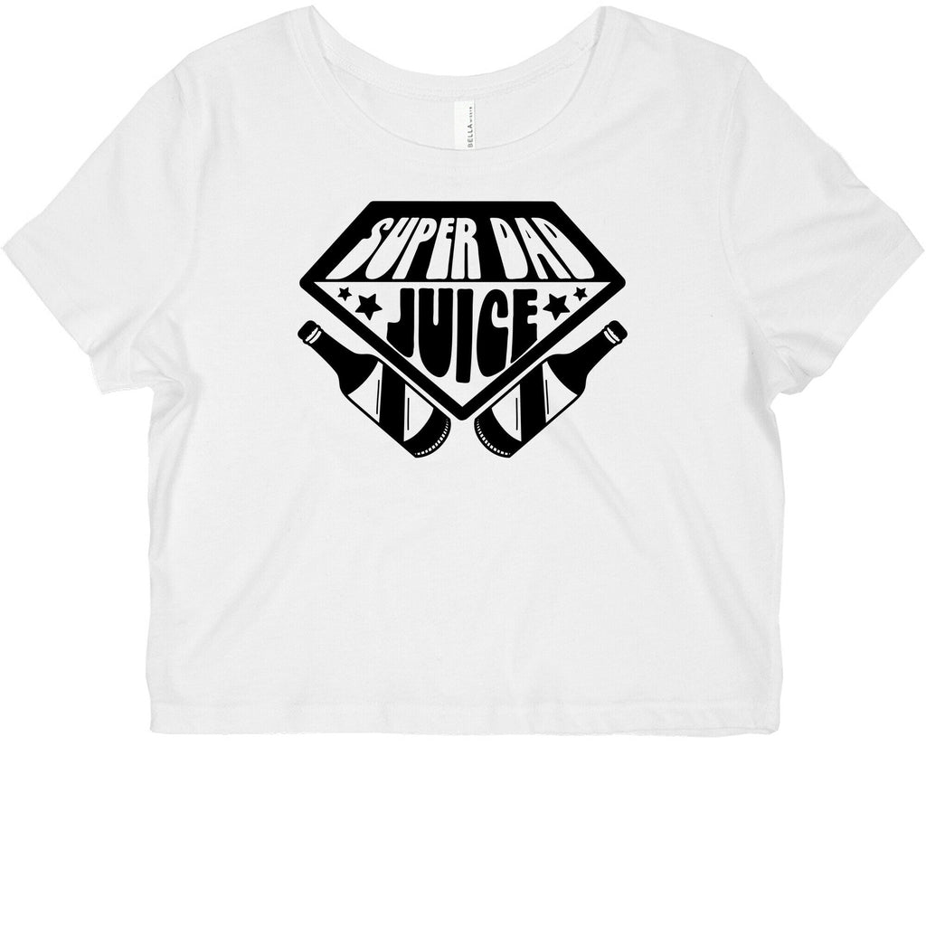 Super Dad Juice Graphic Baby Tee