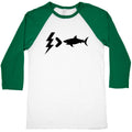 Electrocution Over Shark Trump Baseball Tee