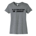 Electrocution or Shark? Trump Womens Cotton Tee