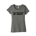 Electrocution or Shark? Trump Womens Triblend Tee