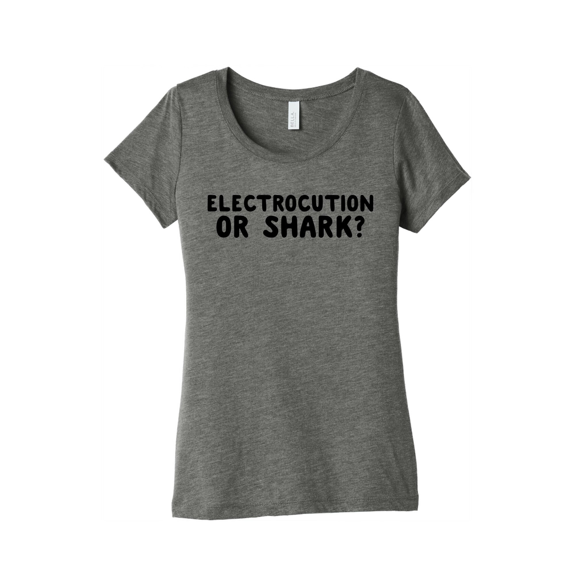 Electrocution or Shark? Trump Womens Triblend Tee