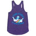 Jesus Is Queer, He Loves Everybody Racerback Tank