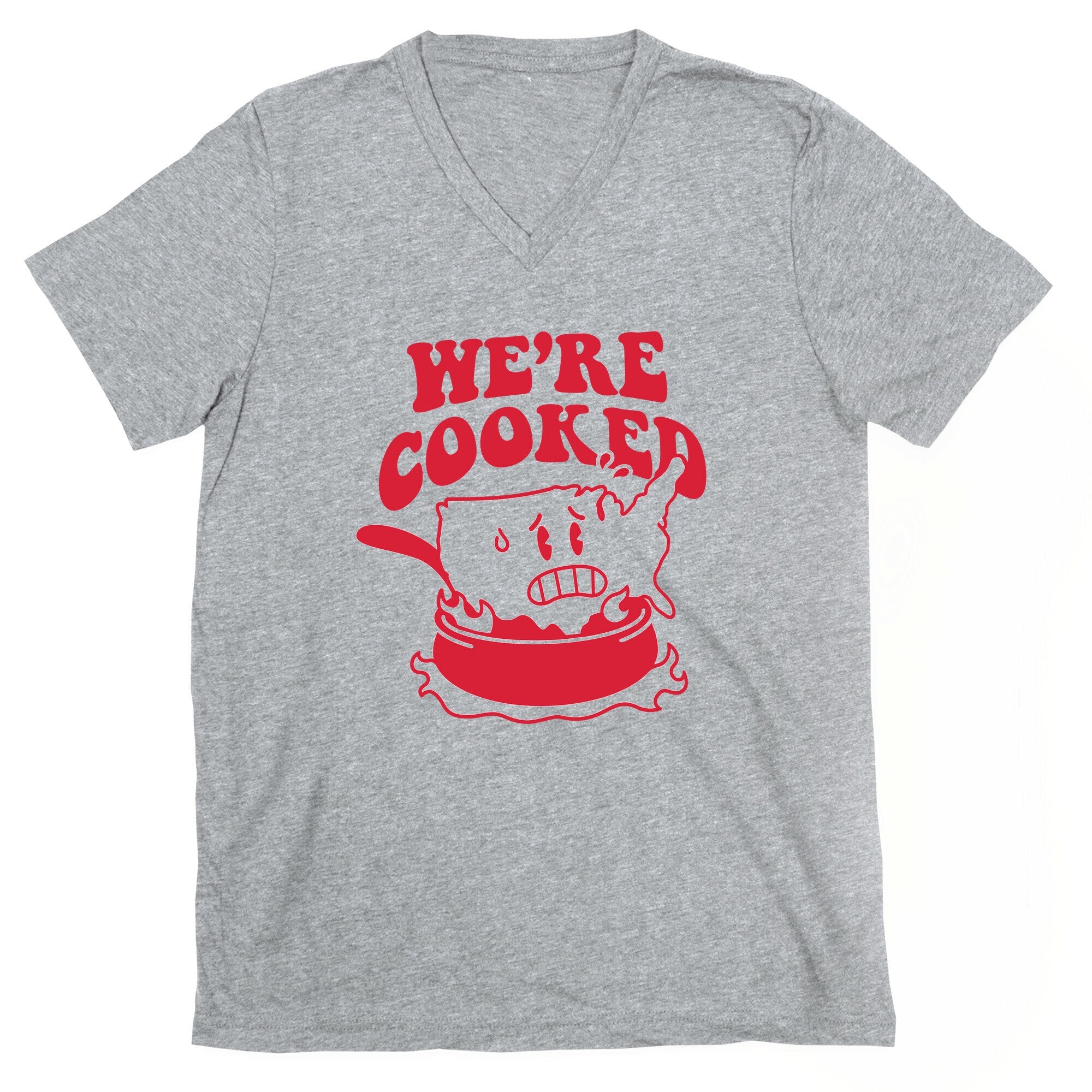 We're Cooked USA V-Neck