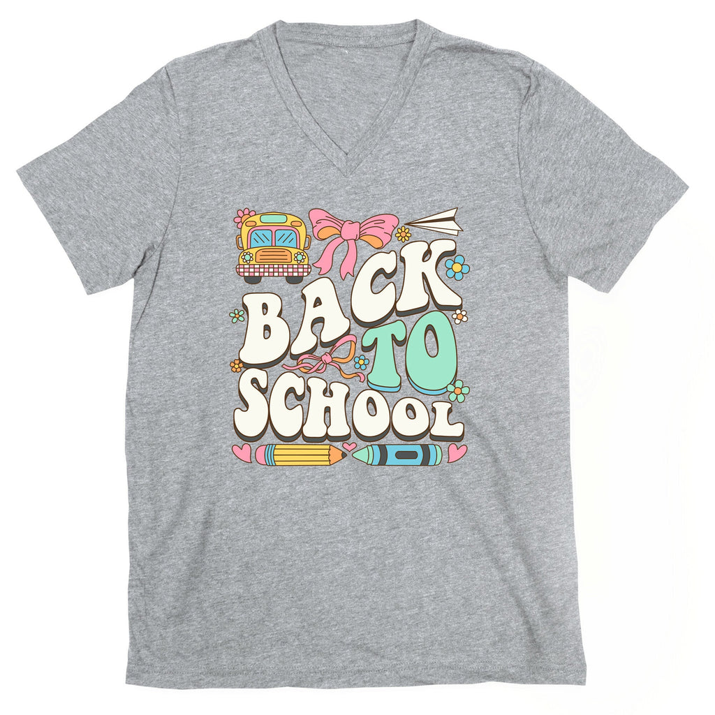Back To School V-Neck