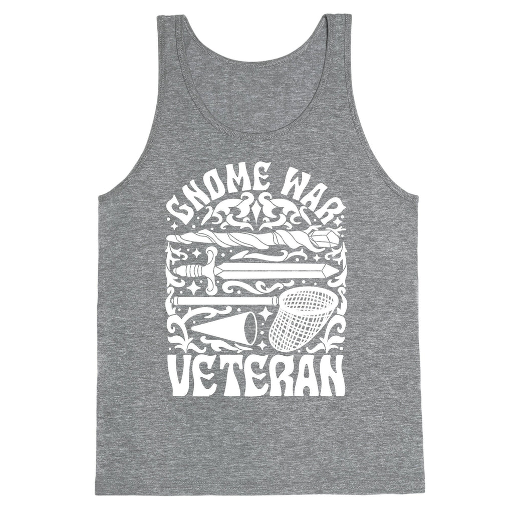 Gnome War Veteran Tank Top