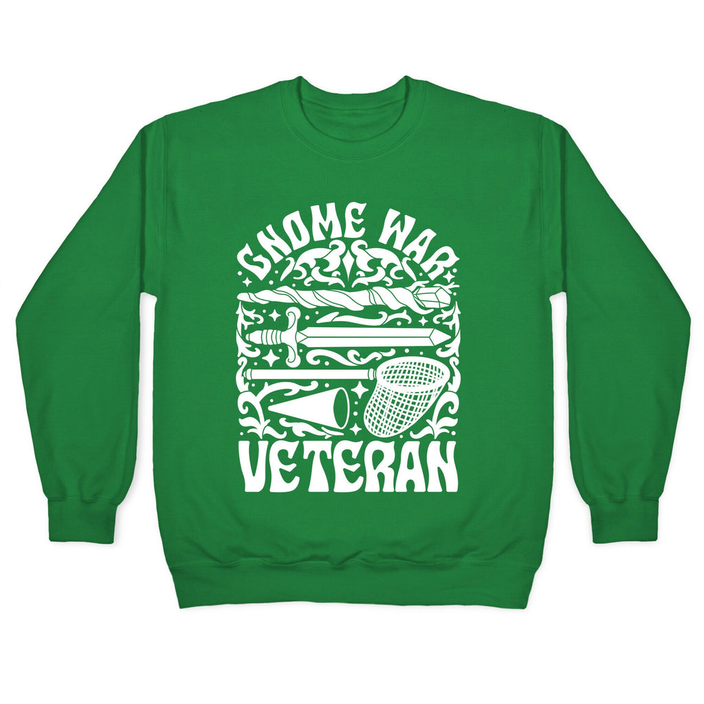 Gnome War Veteran Crewneck Sweatshirt