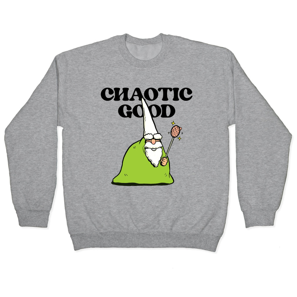 Chaotic Good Gnome Crewneck Sweatshirt