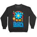 Political Violence is Unacceptable Crewneck Sweatshirt