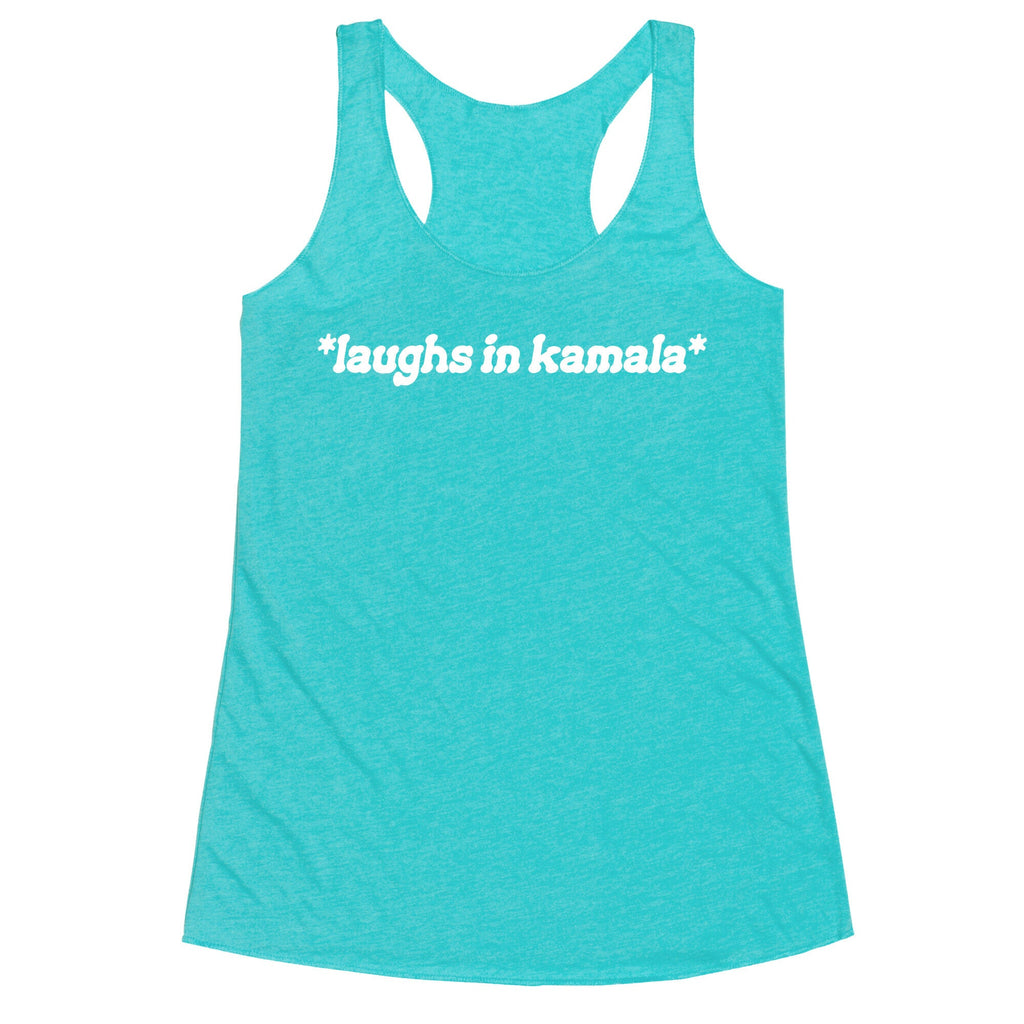 Laughs In Kamala Racerback Tank