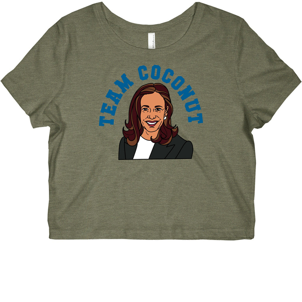 Team Coconut Kamala Harris Graphic Baby Tee