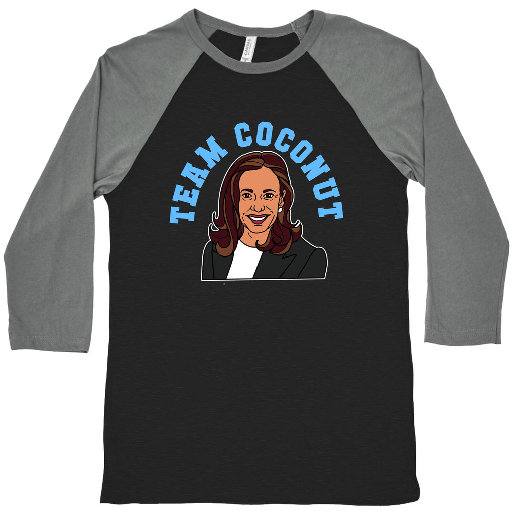 Team Coconut Kamala Harris Baseball Tee