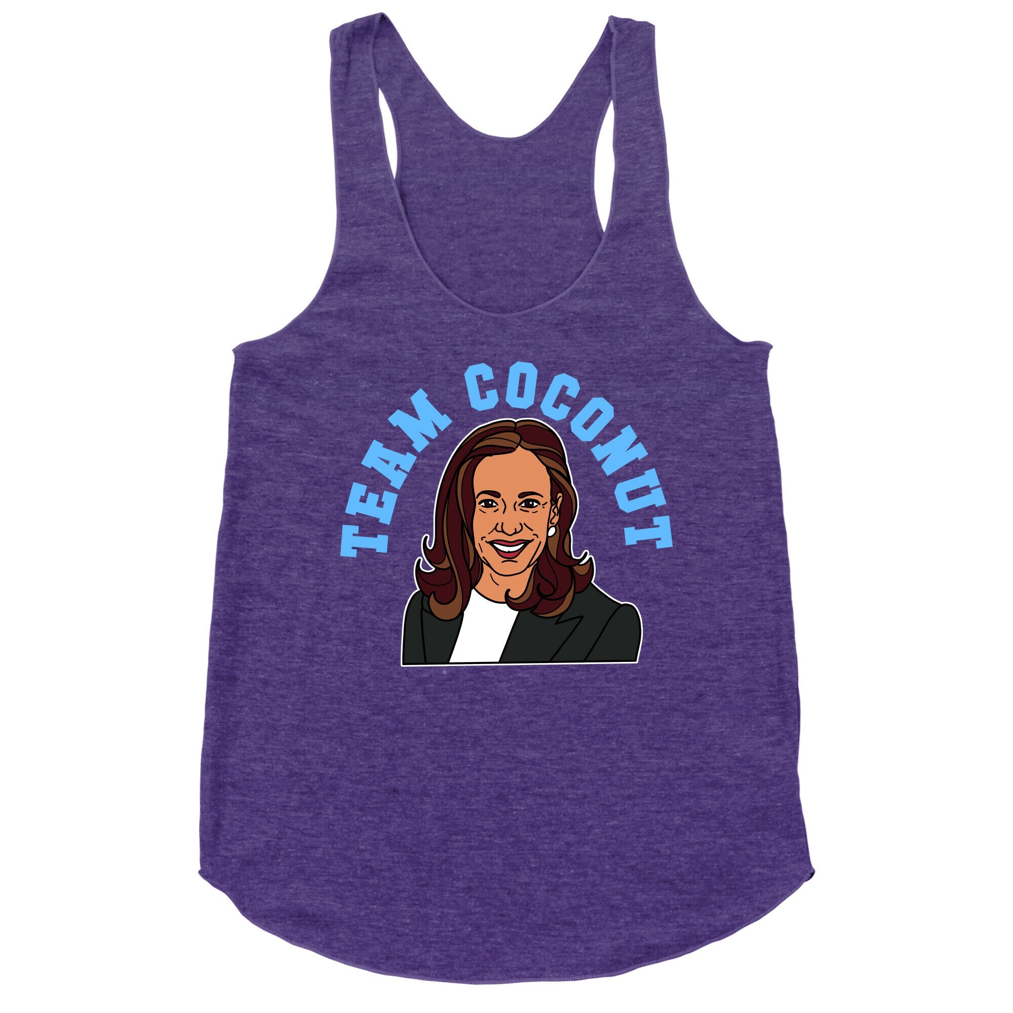 Team Coconut Kamala Harris Racerback Tank