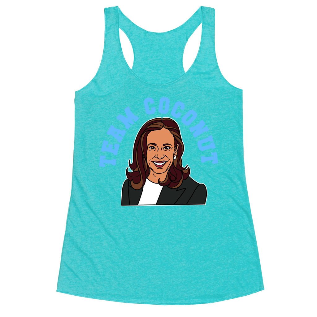 Team Coconut Kamala Harris Racerback Tank
