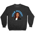 Team Coconut Kamala Harris Crewneck Sweatshirt