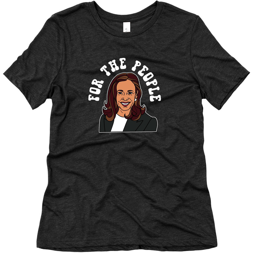 For The People Kamala Harris Womens Triblend Tee