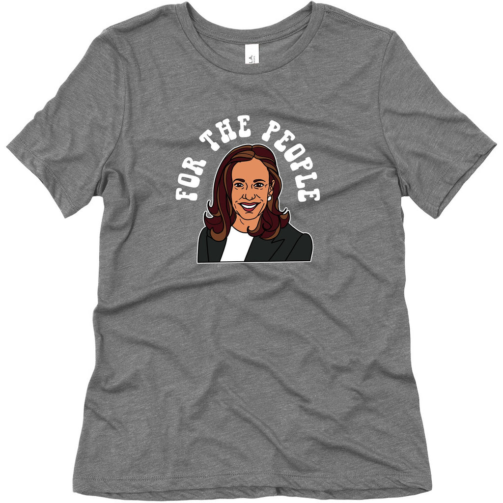 For The People Kamala Harris Womens Triblend Tee