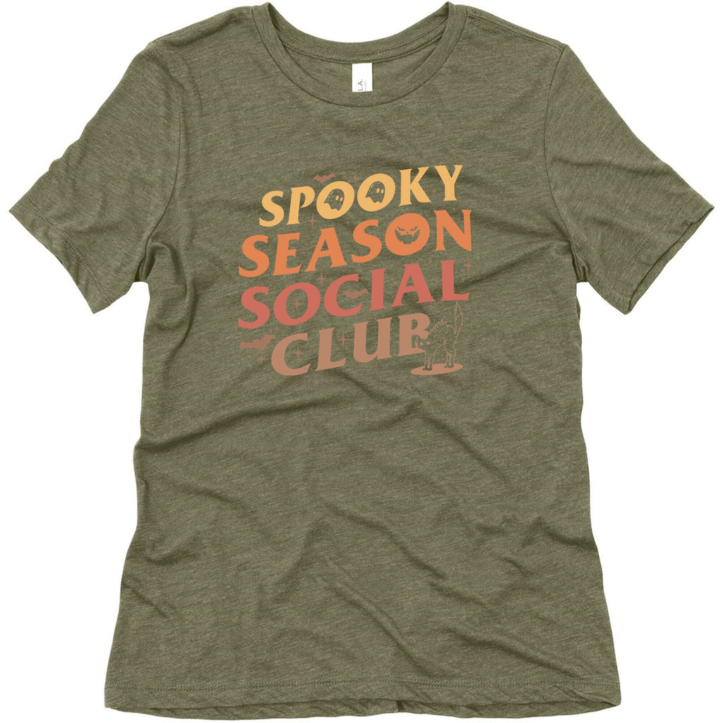 Spooky Season Social Club Womens Triblend Tee