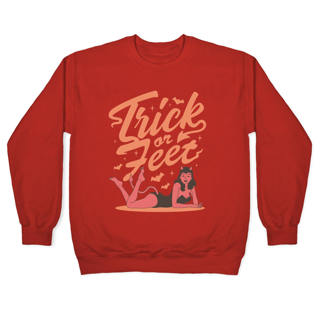 Trick or Feet Crewneck Sweatshirt