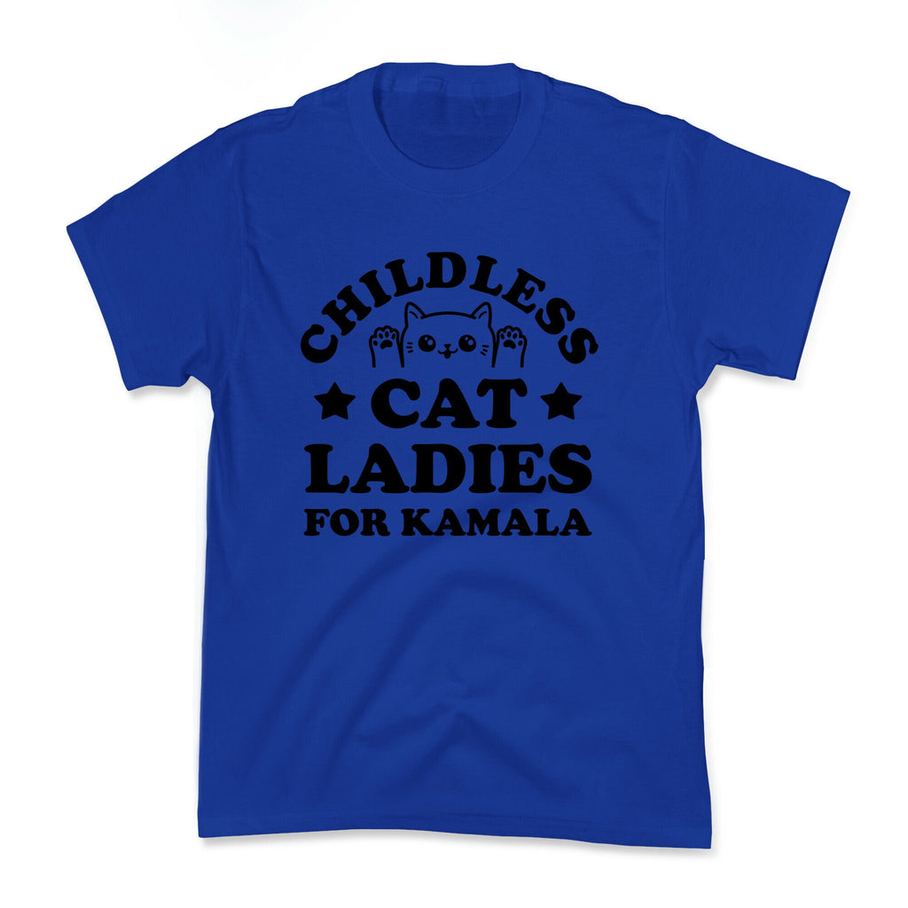 Childless Cat Ladies for Kamala Kids Tee