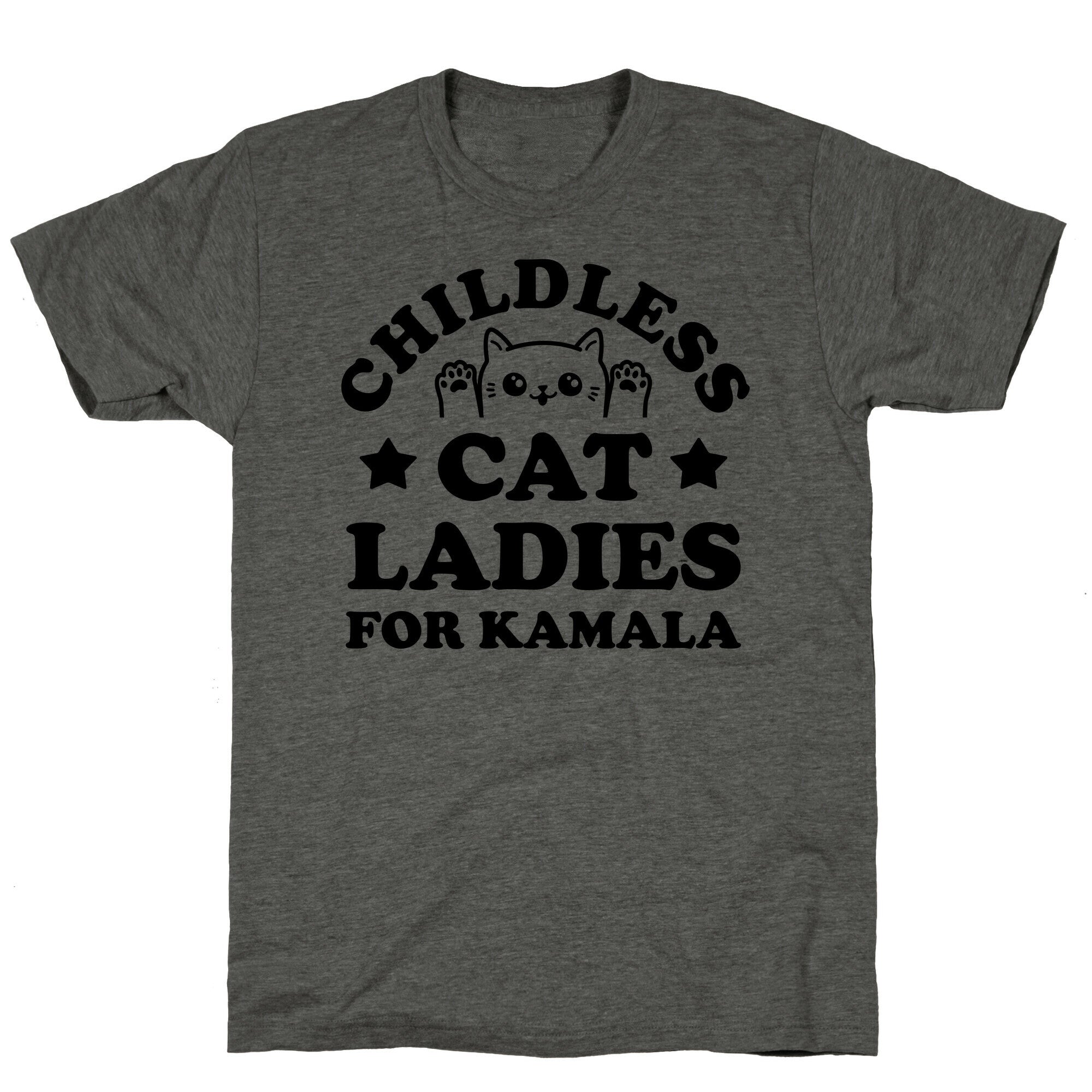 Childless Cat Ladies for Kamala Unisex Triblend Tee