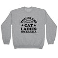 Childless Cat Ladies for Kamala Crewneck Sweatshirt