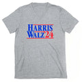 Harris Walz 2024 Blue V-Neck