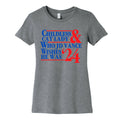 Childless Cat Lady Who JD Vance Wishes He Was Blue Womens Cotton Tee