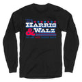 Harris and Walz 2024 We are NOT Going Back Longsleeve Tee