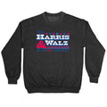 Harris and Walz 2024 We are NOT Going Back Crewneck Sweatshirt