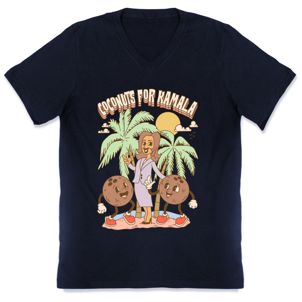 Coconuts For Kamala V-Neck