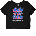 Balz to the Walz \(Harris Walz 2024\) Womens Slim Fit Triblend Tee