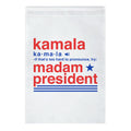 Kamala Harris Madam President Garden Flag