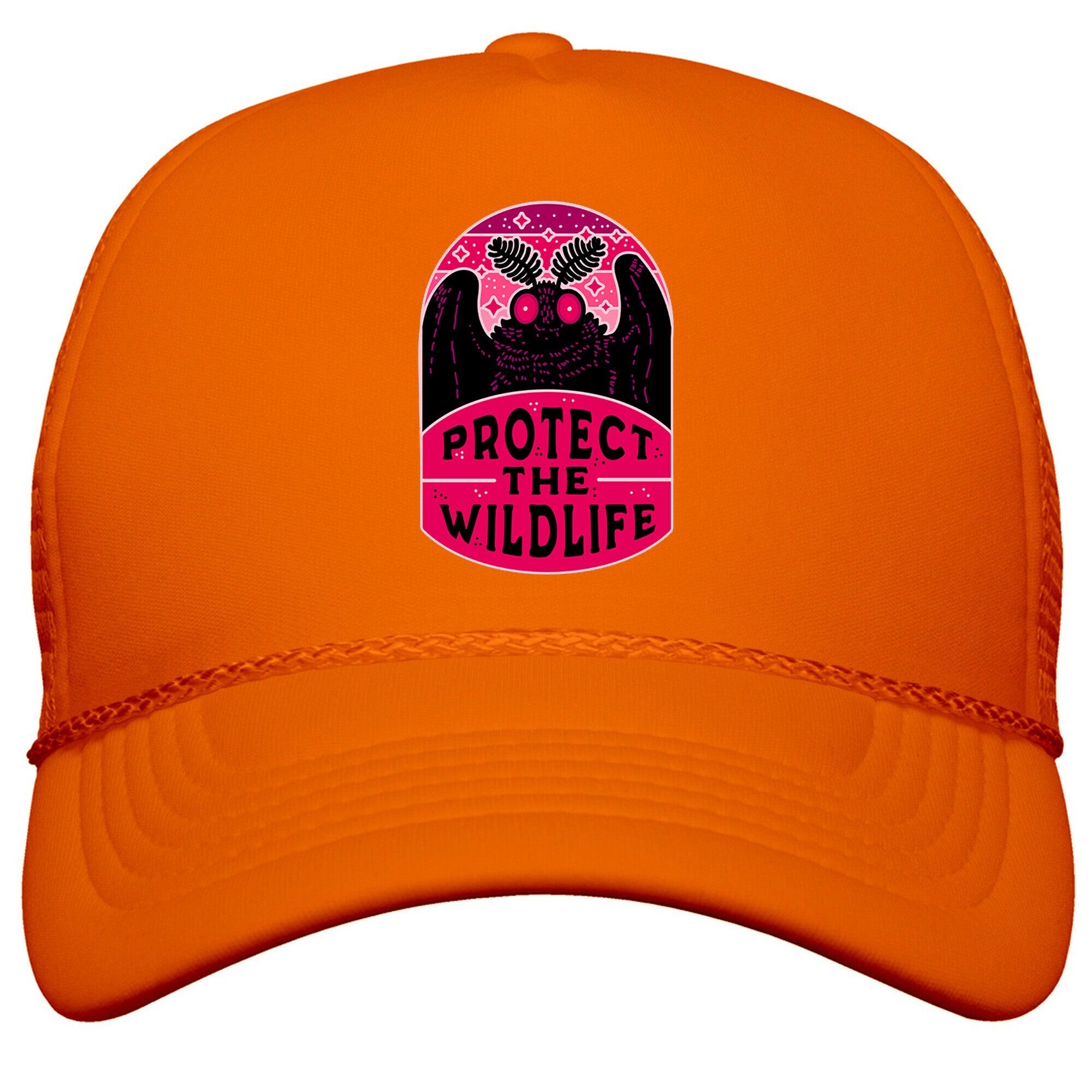 Protect the Wildlife \(Mothman\) Snapback Trucker Hat