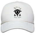 Spicy Heck Boy Satan Snapback Trucker Hat