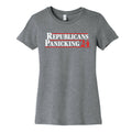 Republicans Panicking 2024 Womens Cotton Tee