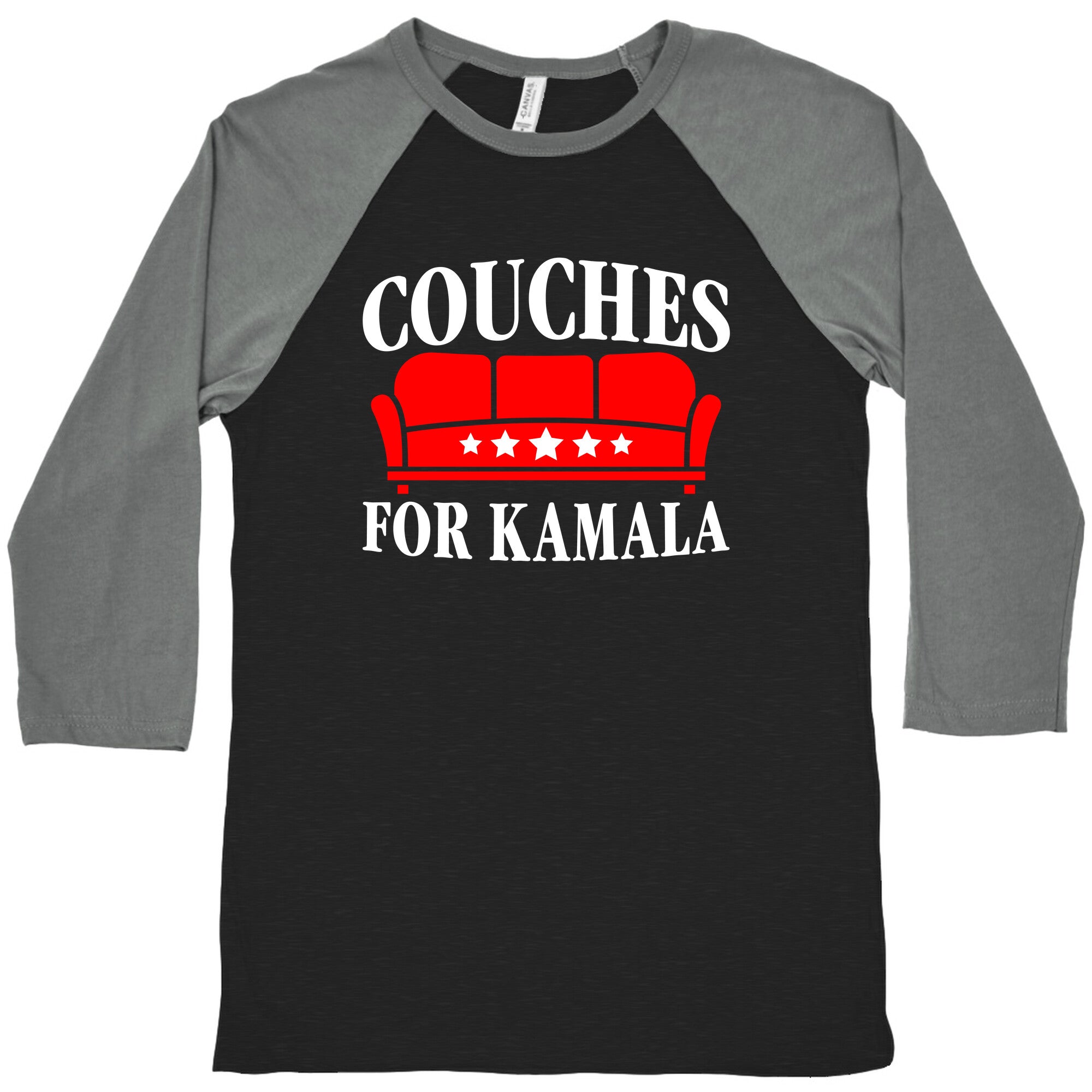 Couches For Kamala Baseball Tee