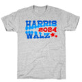 Harris Walz 2024 Retro Text T-Shirt