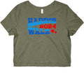 Harris Walz 2024 Retro Text Graphic Baby Tee