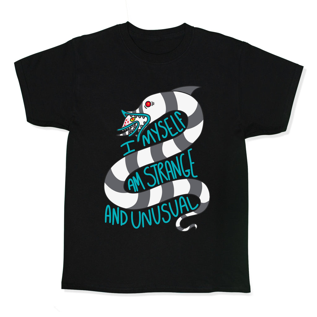 I Myself Am Strange and Unusual  Kids Tee