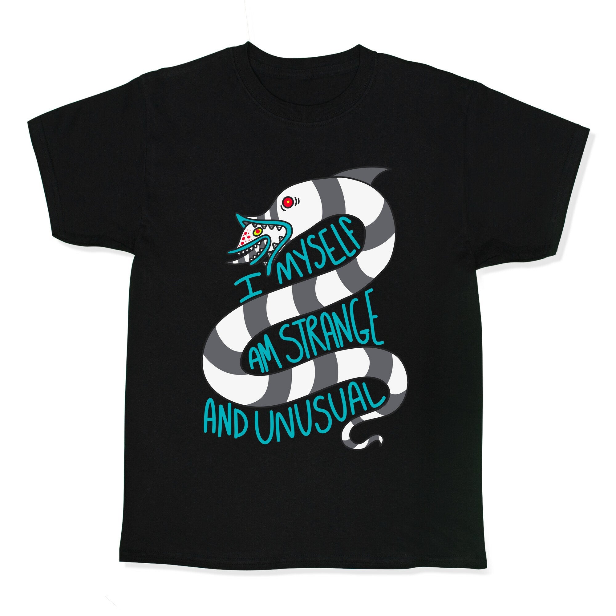 I Myself Am Strange and Unusual  Kids Tee