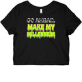 Go Ahead Make My Millennium Graphic Baby Tee
