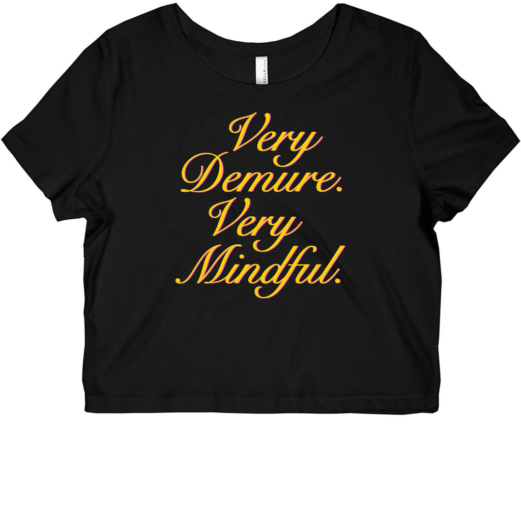 Very Demure. Very Mindful. Graphic Baby Tee