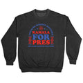 Kamala Because Science Matters Crewneck Sweatshirt