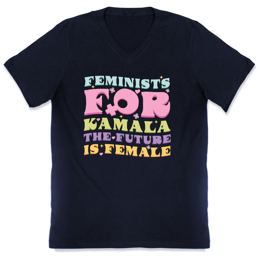 Feminists for Kamala V-Neck