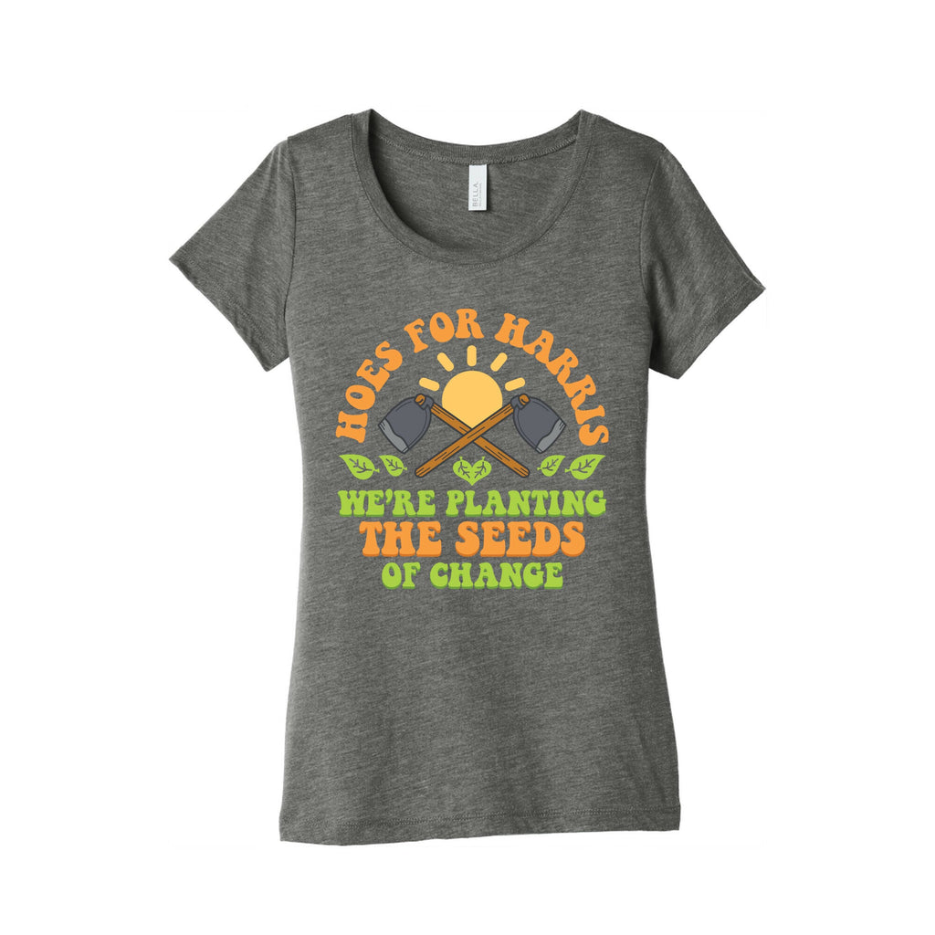 Hoes for Harris Womens Triblend Tee