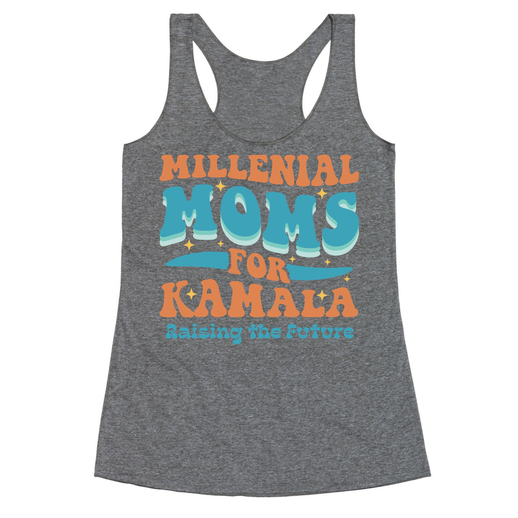 Millennial Moms for Kamala Racerback Tank