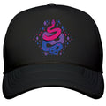 Pride Snakes: bi Snapback Trucker Hat